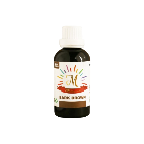 Millennium Bark Brown Liquid Food Color - 55ml