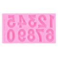 3D Mini Numbers Silicone Fondant & Baking Mold