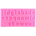 Lowercase Gothic Font Alphabet Silicone Mold