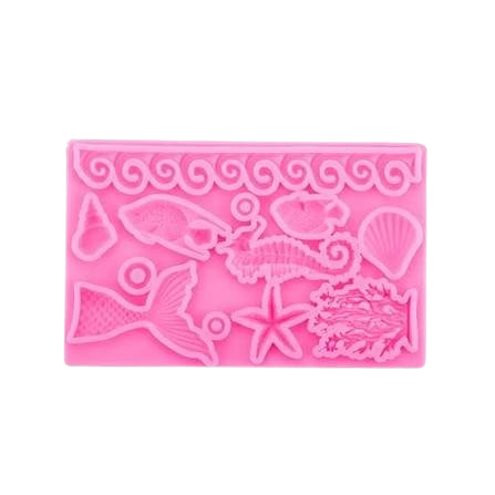 Sea Theme Fondant Silicone Mold