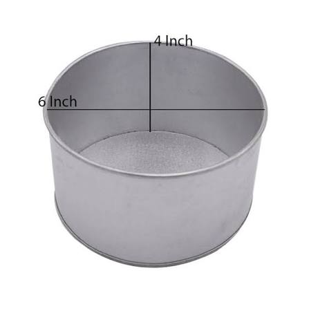 6x4 Inch Heighted Round Cake Pan