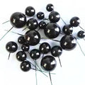 Black Faux Ball Cake Topper – 20pcs Pack